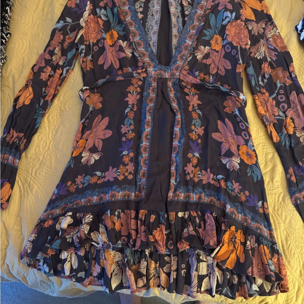 Floral Long Sleeve Dress